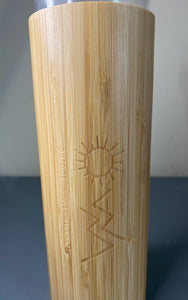 OWM Bamboo Glass Bottle