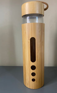 OWM Bamboo Glass Bottle